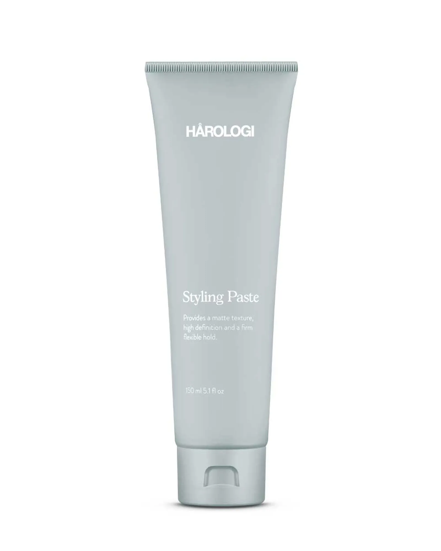 Blå plasttube, HÅROLOGI Styling Paste – Matt paste med godt hold