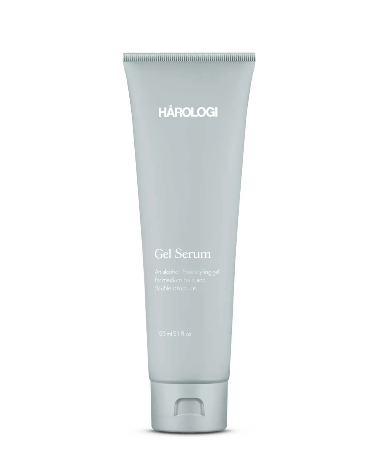 Blå plasttube, HÅROLOGI Gel Serum – Styling med lett hold og glans