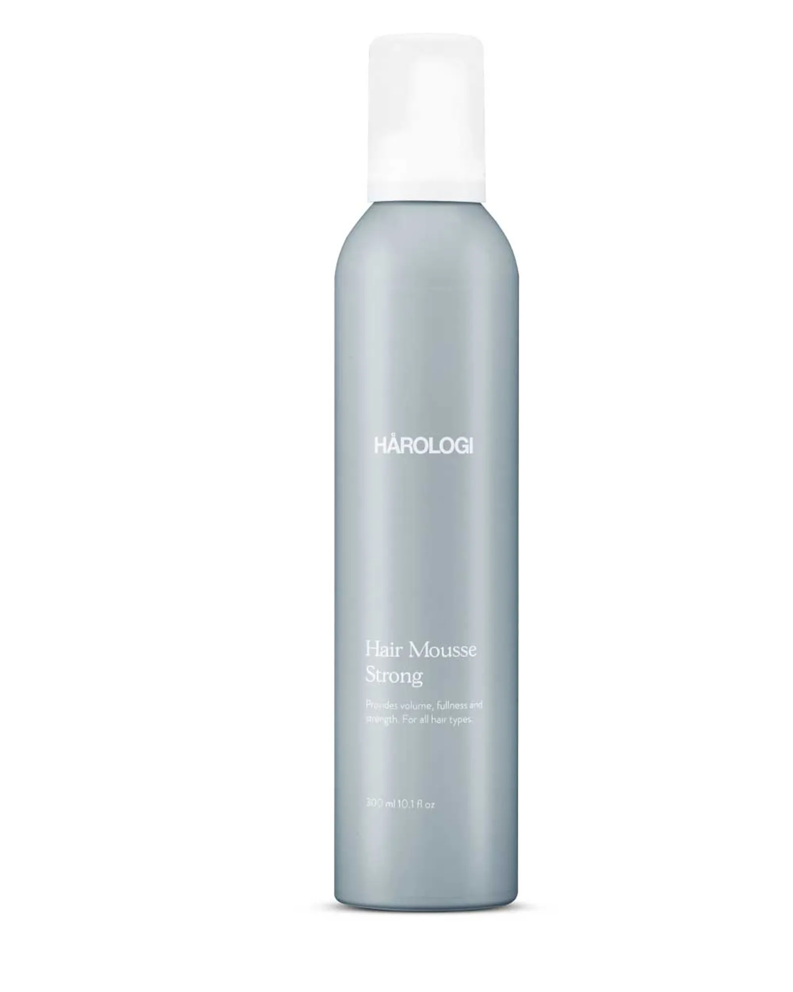 Blå sprayboks, Hair Mousse Strong – Mousse med volum og sterkt hold